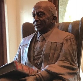 The statue in clay before casting